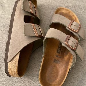 Birkenstock leather sandals. Women’s size 9.